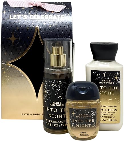 Amazon.com : Bath & Body Works Into The Night 3 Piece Mini Gift